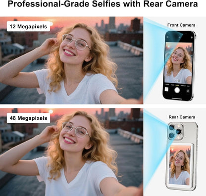 SelfiPro – The Ultimate Magnetic Vlog Selfie Screen for iPhone & Android