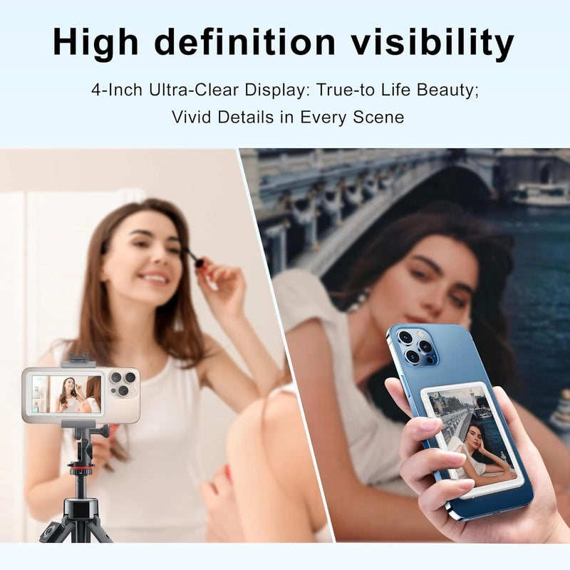 SelfiPro – The Ultimate Magnetic Vlog Selfie Screen for iPhone & Android