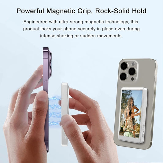 SelfiPro – The Ultimate Magnetic Vlog Selfie Screen for iPhone & Android